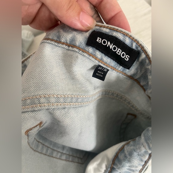 Bonobos Athletic fit Light Wash Denim Jeans 33 - Picture 5 of 9